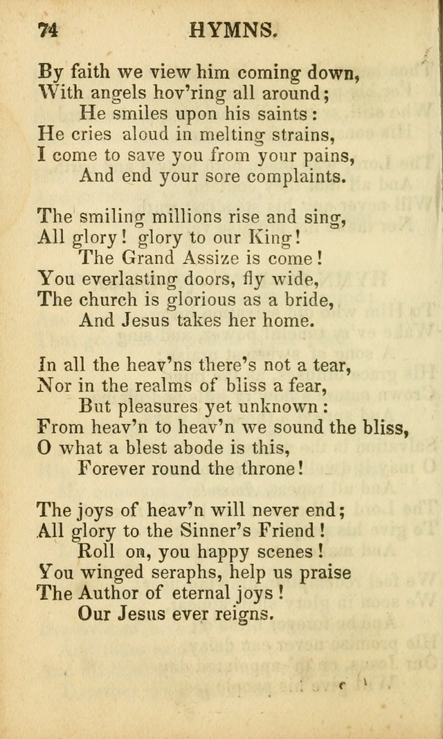 Psalms, Hymns, and Spiritual Songs: original and selected (5th ed.) page 76