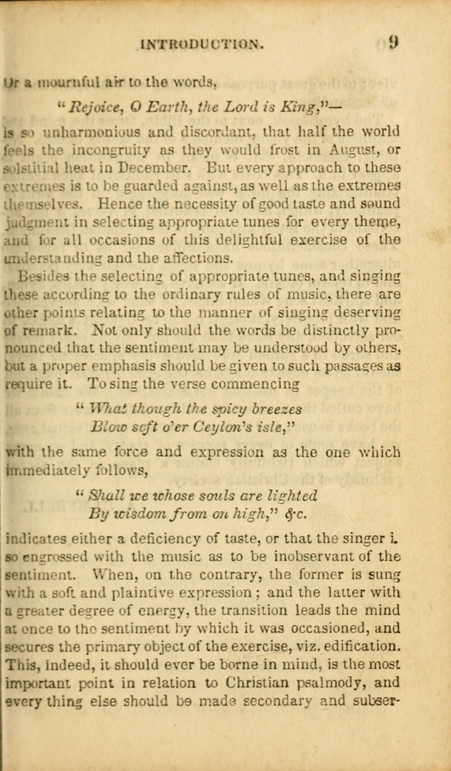 Psalms, Hymns, and Spiritual Songs: original and selected (5th ed.) page 9