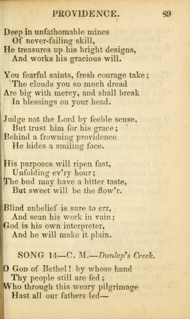 Psalms, Hymns, and Spiritual Songs: original and selected (5th ed.) page 91