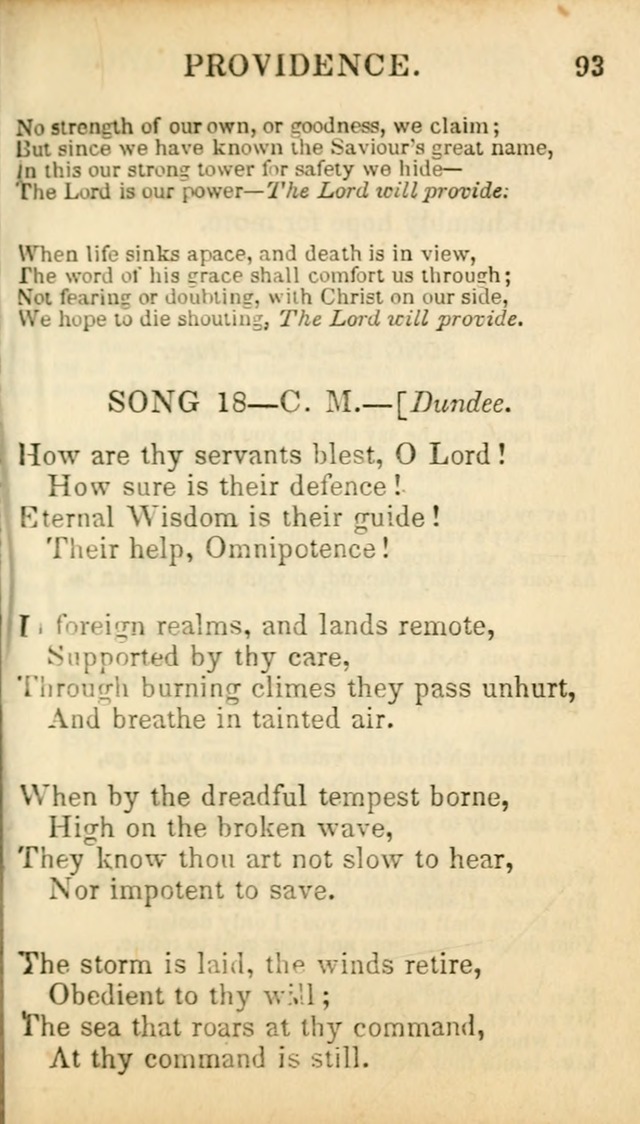 Psalms, Hymns, and Spiritual Songs: original and selected (5th ed.) page 95