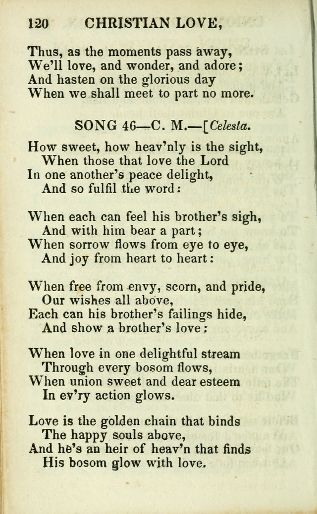 Psalms, Hymns and Spiritual Songs, Original and Selected. (14th stereotype ed.) page 120