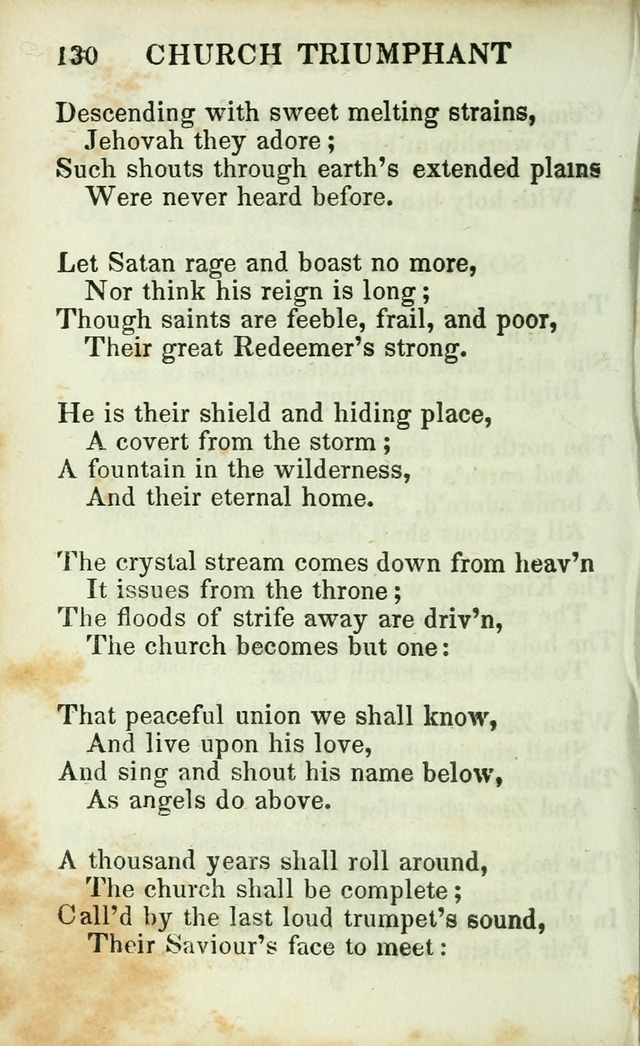 Psalms, Hymns and Spiritual Songs, Original and Selected. (14th stereotype ed.) page 130