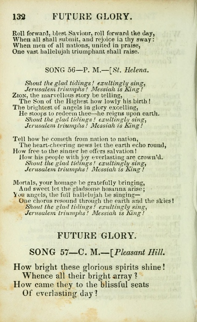 Psalms, Hymns and Spiritual Songs, Original and Selected. (14th stereotype ed.) page 132