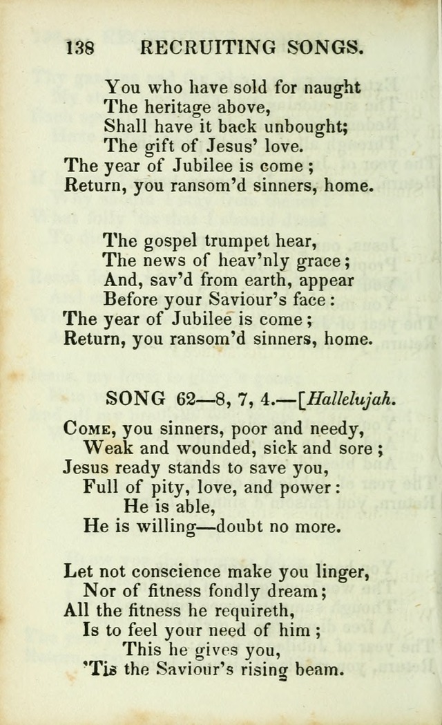 Psalms, Hymns and Spiritual Songs, Original and Selected. (14th stereotype ed.) page 138