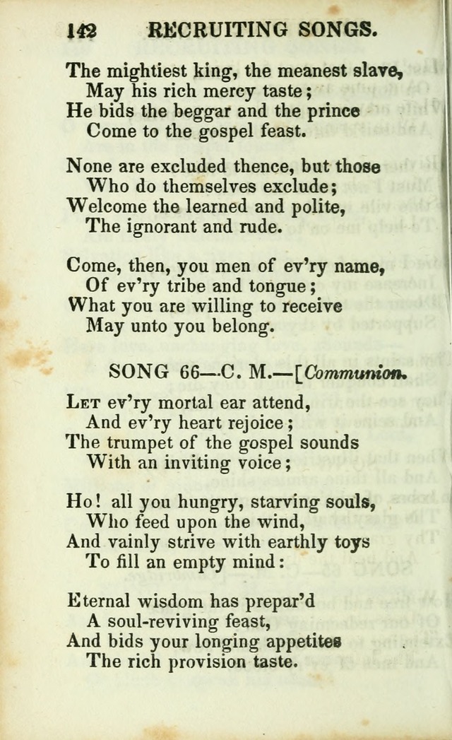 Psalms, Hymns and Spiritual Songs, Original and Selected. (14th stereotype ed.) page 142