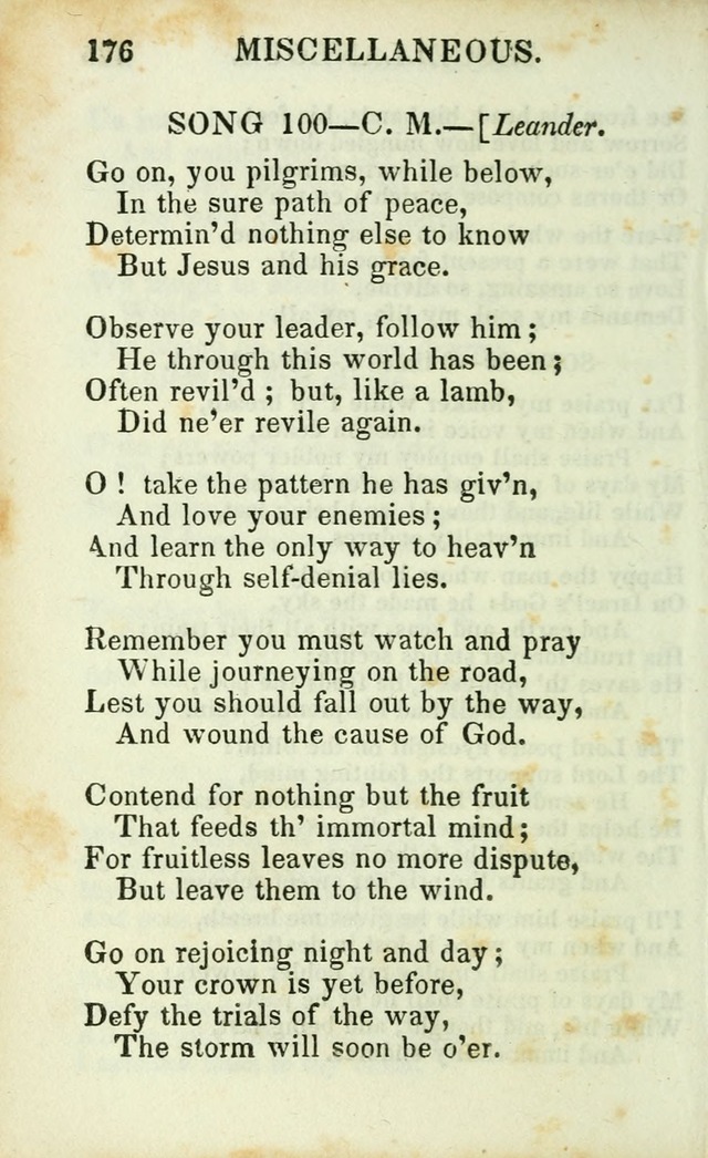 Psalms, Hymns and Spiritual Songs, Original and Selected. (14th stereotype ed.) page 176