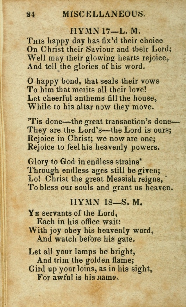 Psalms, Hymns and Spiritual Songs, Original and Selected. (14th stereotype ed.) page 280