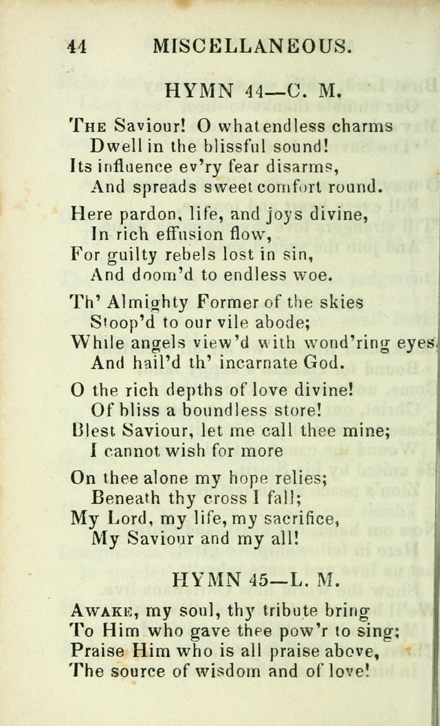 Psalms, Hymns and Spiritual Songs, Original and Selected. (14th stereotype ed.) page 300