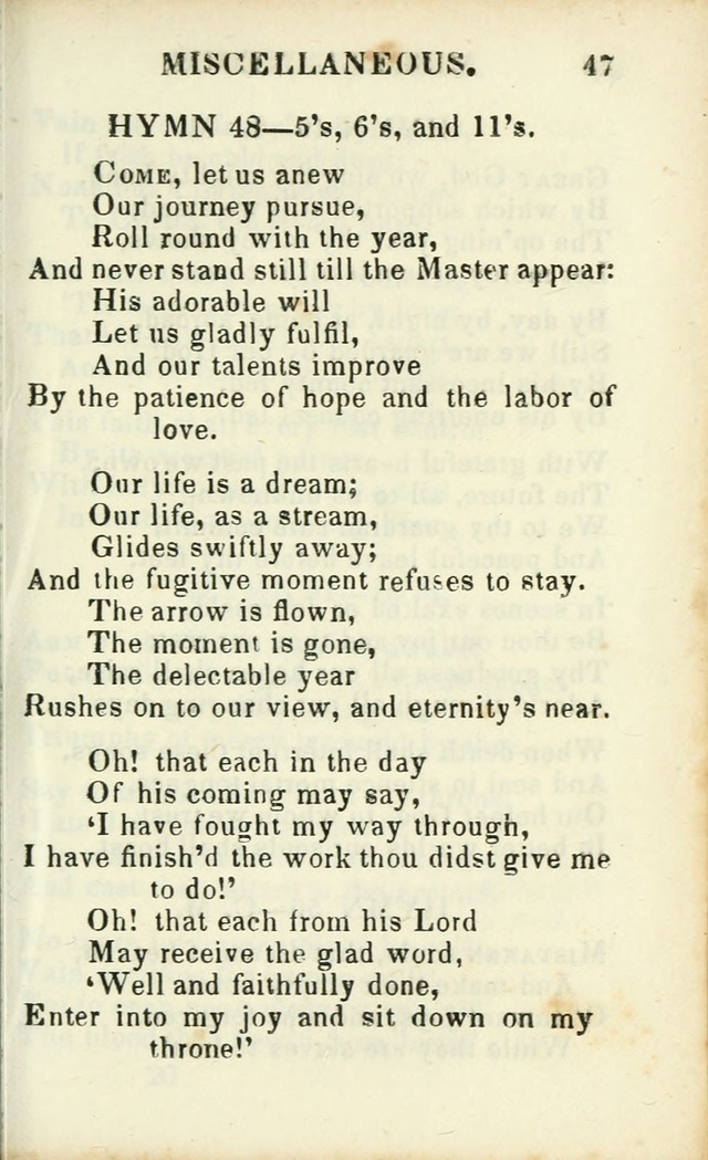 Psalms, Hymns and Spiritual Songs, Original and Selected. (14th stereotype ed.) page 303