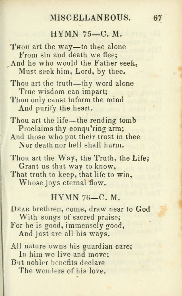 Psalms, Hymns and Spiritual Songs, Original and Selected. (14th stereotype ed.) page 323