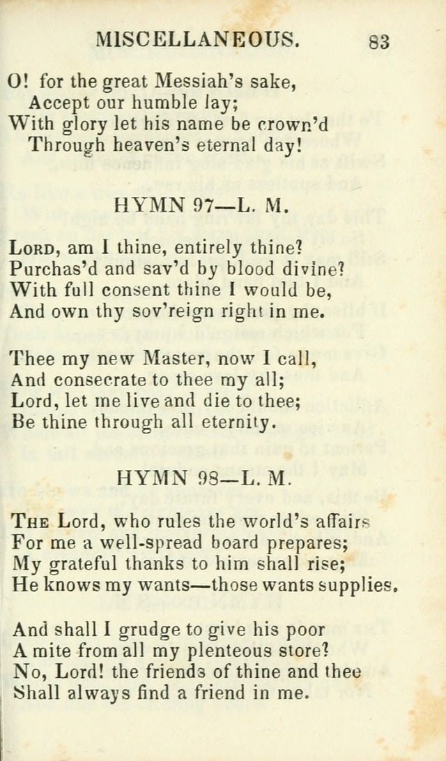 Psalms, Hymns and Spiritual Songs, Original and Selected. (14th stereotype ed.) page 339