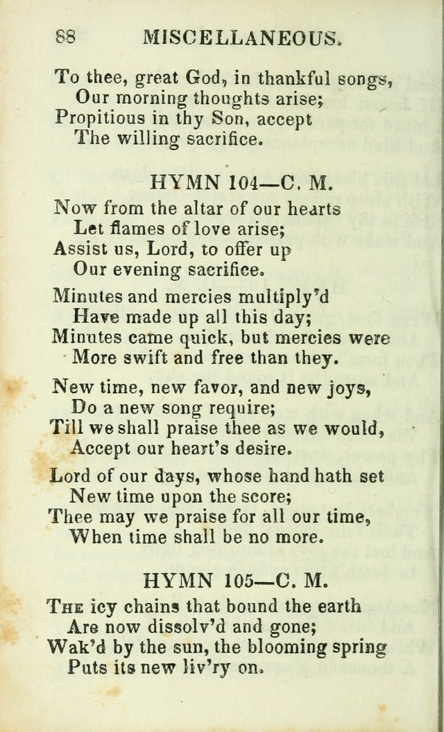 Psalms, Hymns and Spiritual Songs, Original and Selected. (14th stereotype ed.) page 344