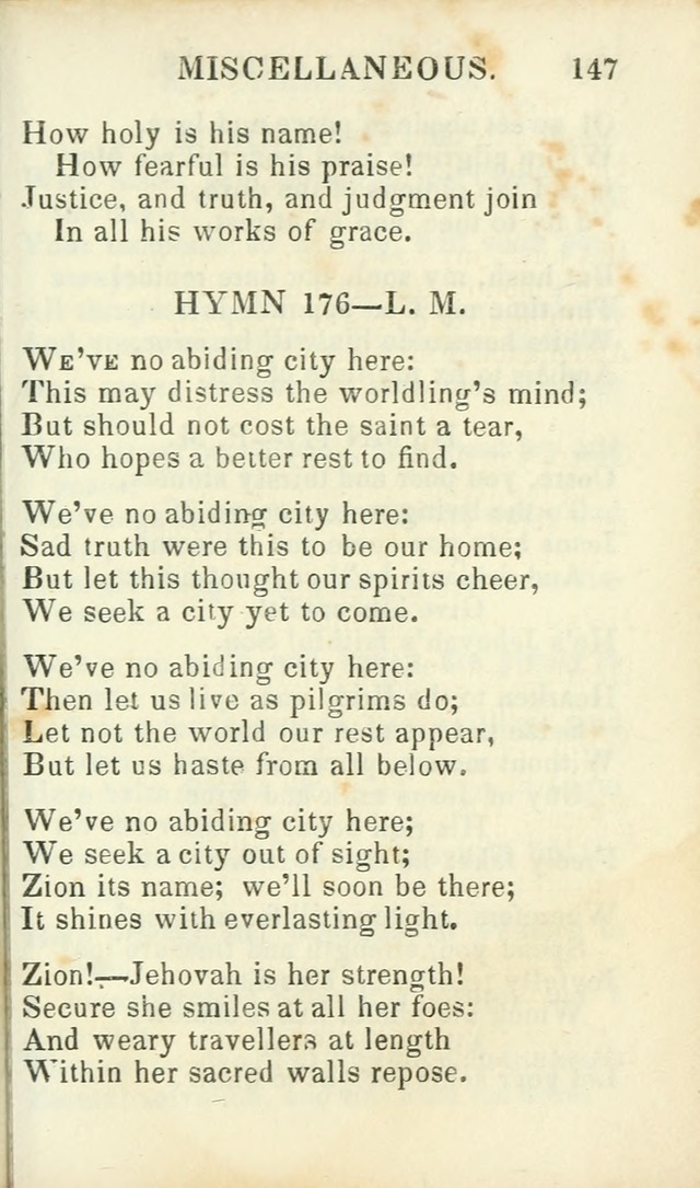 Psalms, Hymns and Spiritual Songs, Original and Selected. (14th stereotype ed.) page 405