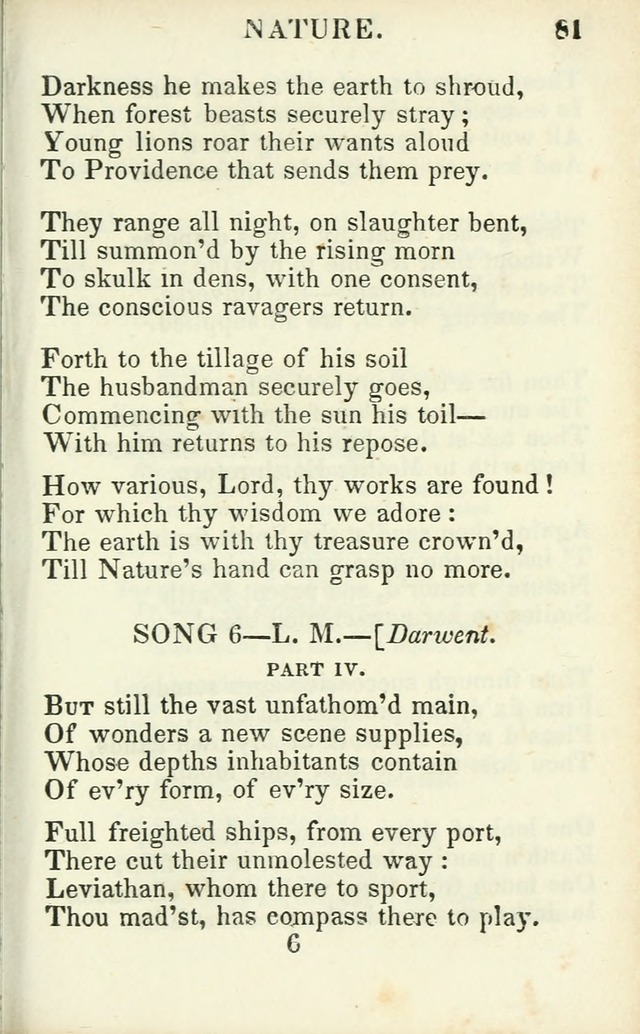 Psalms, Hymns and Spiritual Songs, Original and Selected. (14th stereotype ed.) page 81