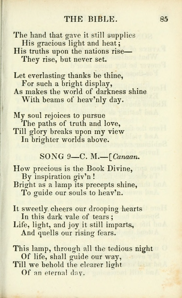 Psalms, Hymns and Spiritual Songs, Original and Selected. (14th stereotype ed.) page 85