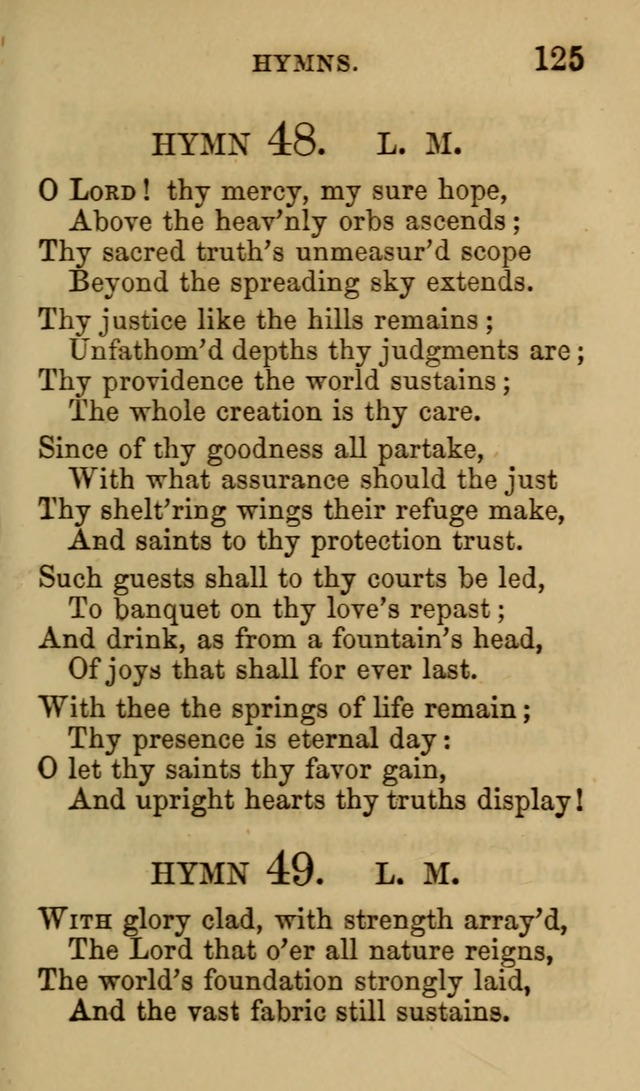 Psalms, Hymns and Spiritual Songs, Original and Selected. (7th ed.) page 125