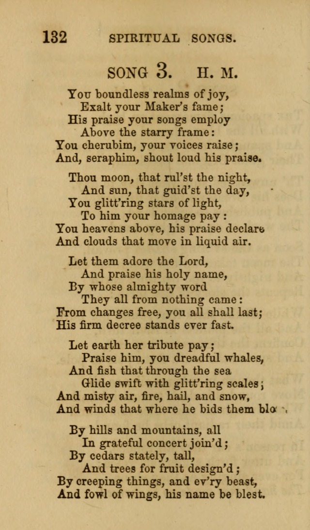 Psalms, Hymns and Spiritual Songs, Original and Selected. (7th ed.) page 132