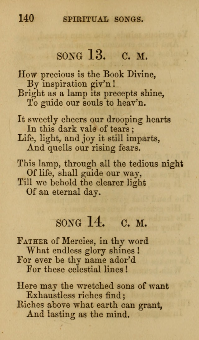 Psalms, Hymns and Spiritual Songs, Original and Selected. (7th ed.) page 140