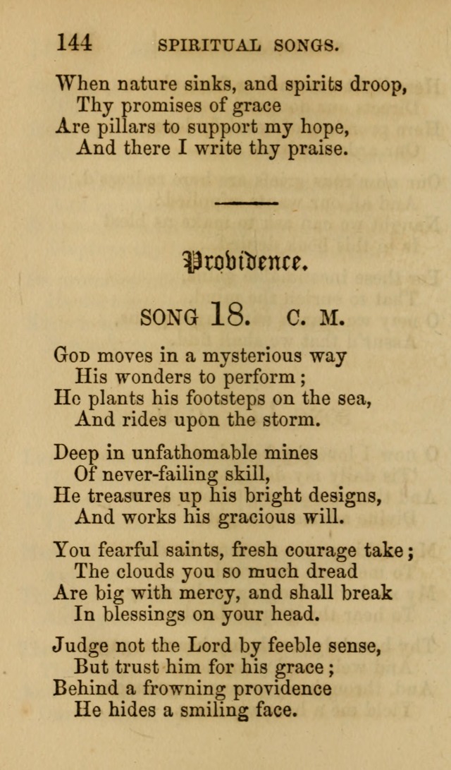 Psalms, Hymns and Spiritual Songs, Original and Selected. (7th ed.) page 144