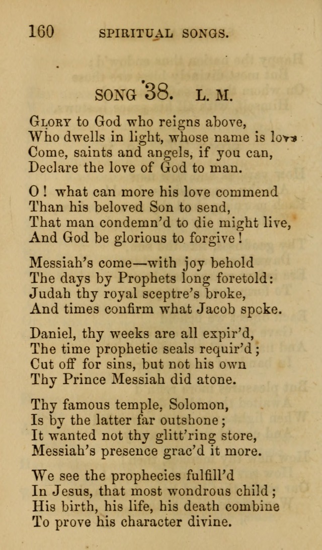 Psalms, Hymns and Spiritual Songs, Original and Selected. (7th ed.) page 160