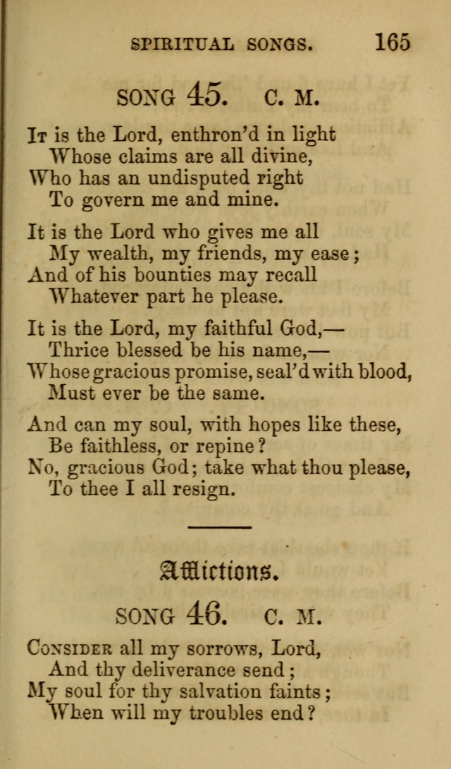 Psalms, Hymns and Spiritual Songs, Original and Selected. (7th ed.) page 165