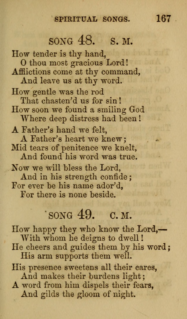 Psalms, Hymns and Spiritual Songs, Original and Selected. (7th ed.) page 167