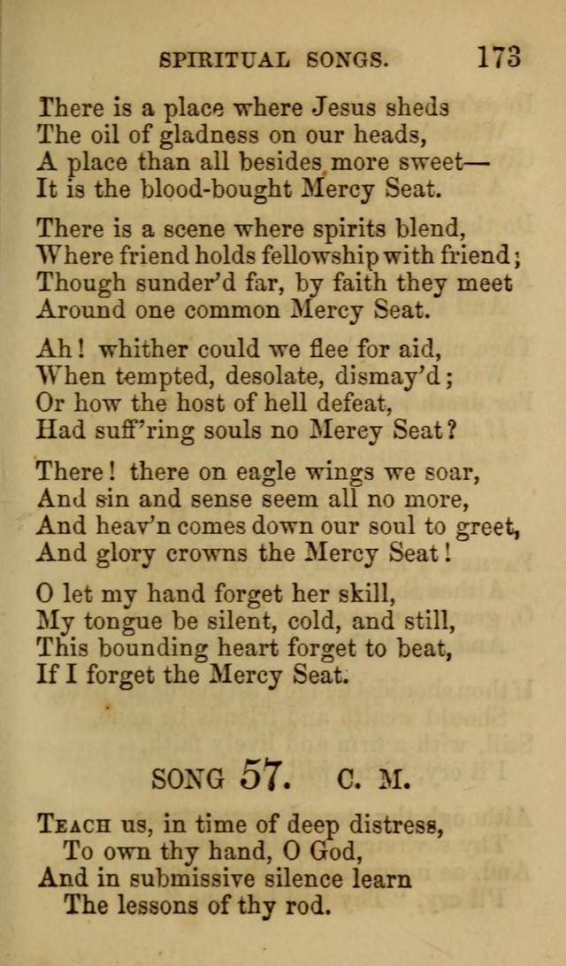 Psalms, Hymns and Spiritual Songs, Original and Selected. (7th ed.) page 173