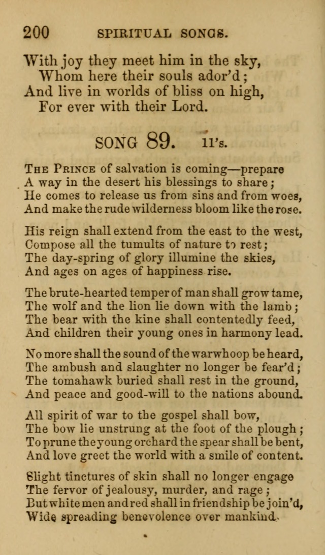 Psalms, Hymns and Spiritual Songs, Original and Selected. (7th ed.) page 200