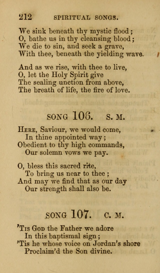 Psalms, Hymns and Spiritual Songs, Original and Selected. (7th ed.) page 212