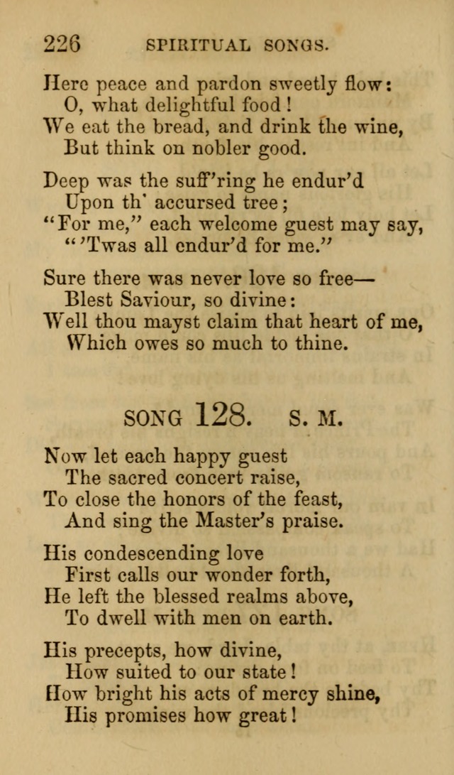 Psalms, Hymns and Spiritual Songs, Original and Selected. (7th ed.) page 226