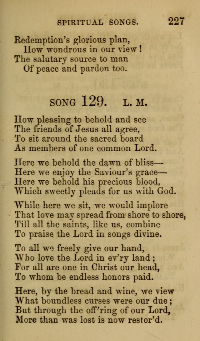 Psalms, Hymns and Spiritual Songs, Original and Selected. (7th ed.) page 227