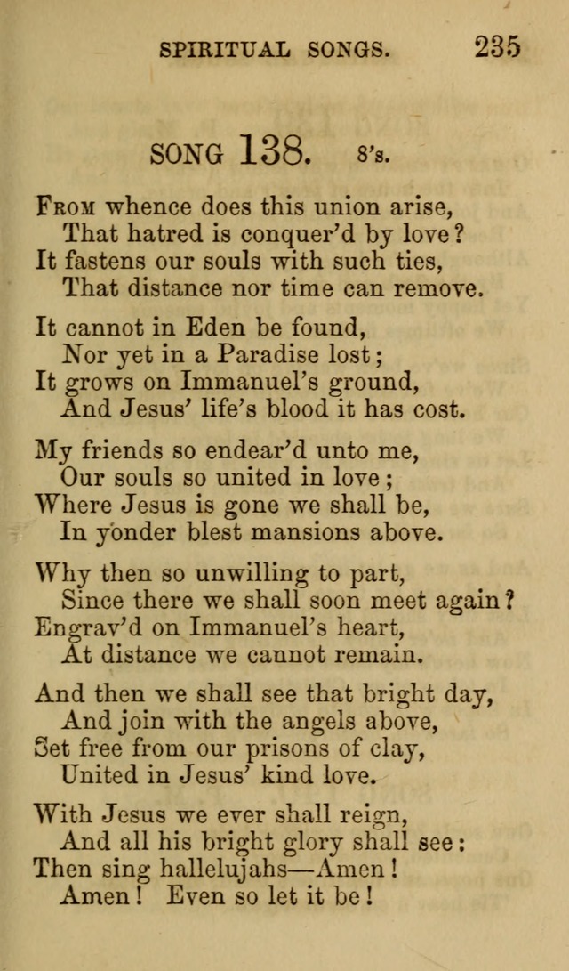 Psalms, Hymns and Spiritual Songs, Original and Selected. (7th ed.) page 235