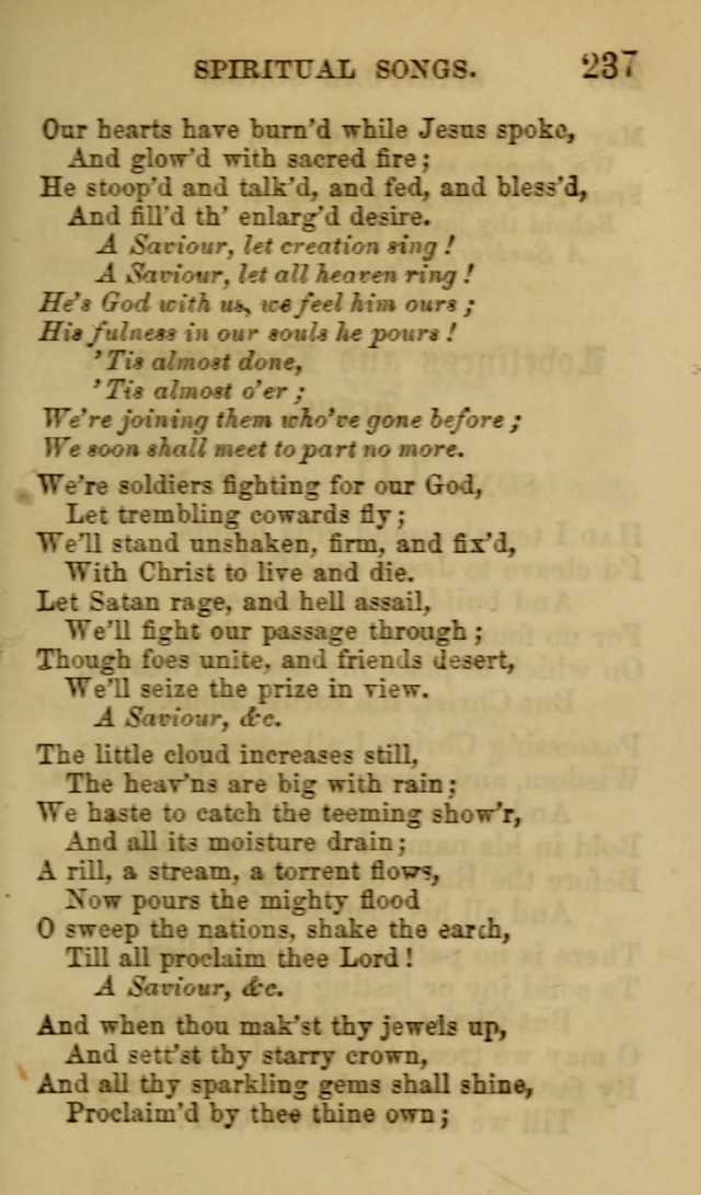 Psalms, Hymns and Spiritual Songs, Original and Selected. (7th ed.) page 237