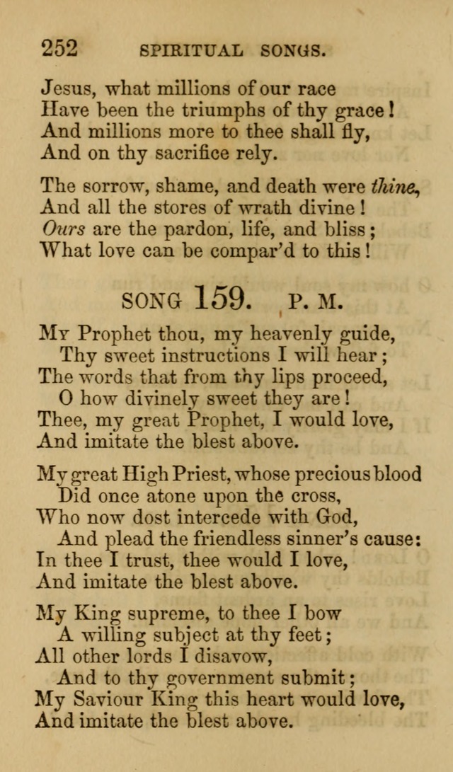 Psalms, Hymns and Spiritual Songs, Original and Selected. (7th ed.) page 252