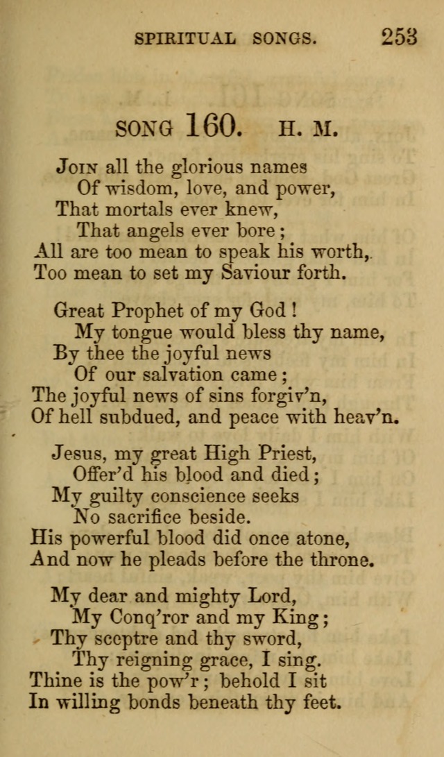 Psalms, Hymns and Spiritual Songs, Original and Selected. (7th ed.) page 253