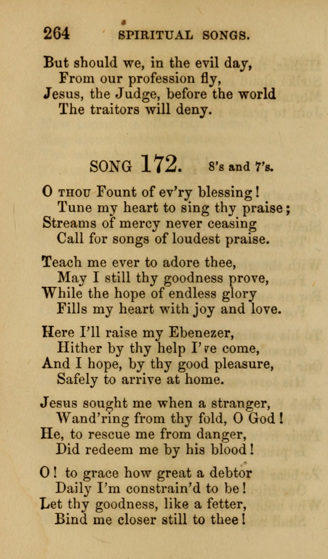 Psalms, Hymns and Spiritual Songs, Original and Selected. (7th ed.) page 264