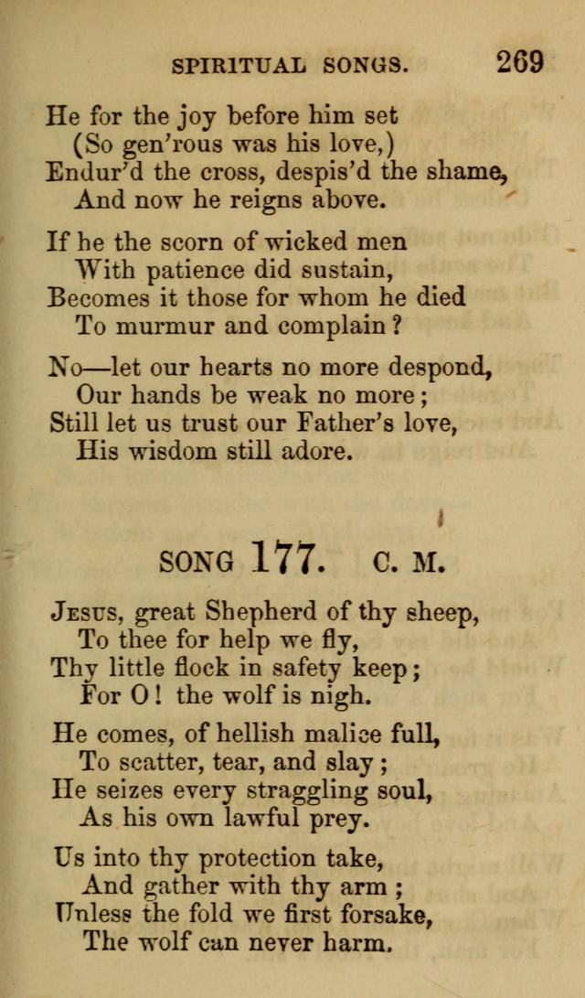 Psalms, Hymns and Spiritual Songs, Original and Selected. (7th ed.) page 269