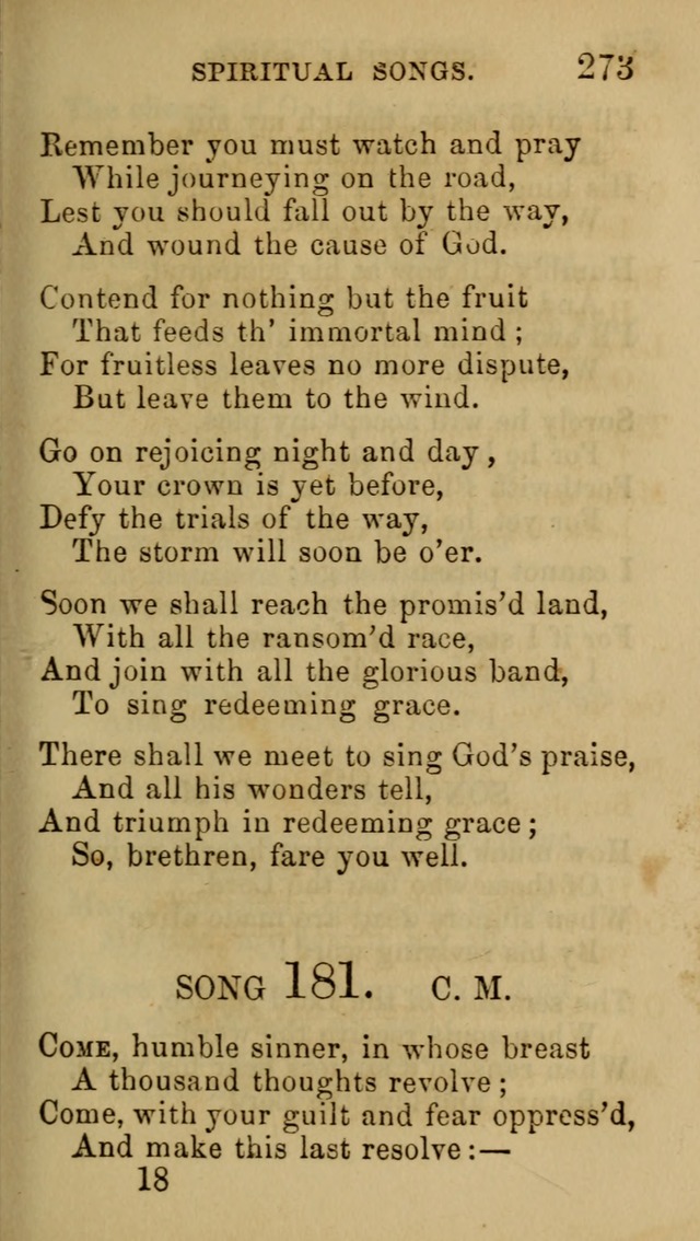 Psalms, Hymns and Spiritual Songs, Original and Selected. (7th ed.) page 273