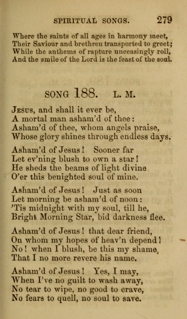 Psalms, Hymns and Spiritual Songs, Original and Selected. (7th ed.) page 279