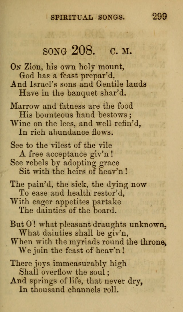 Psalms, Hymns and Spiritual Songs, Original and Selected. (7th ed.) page 299