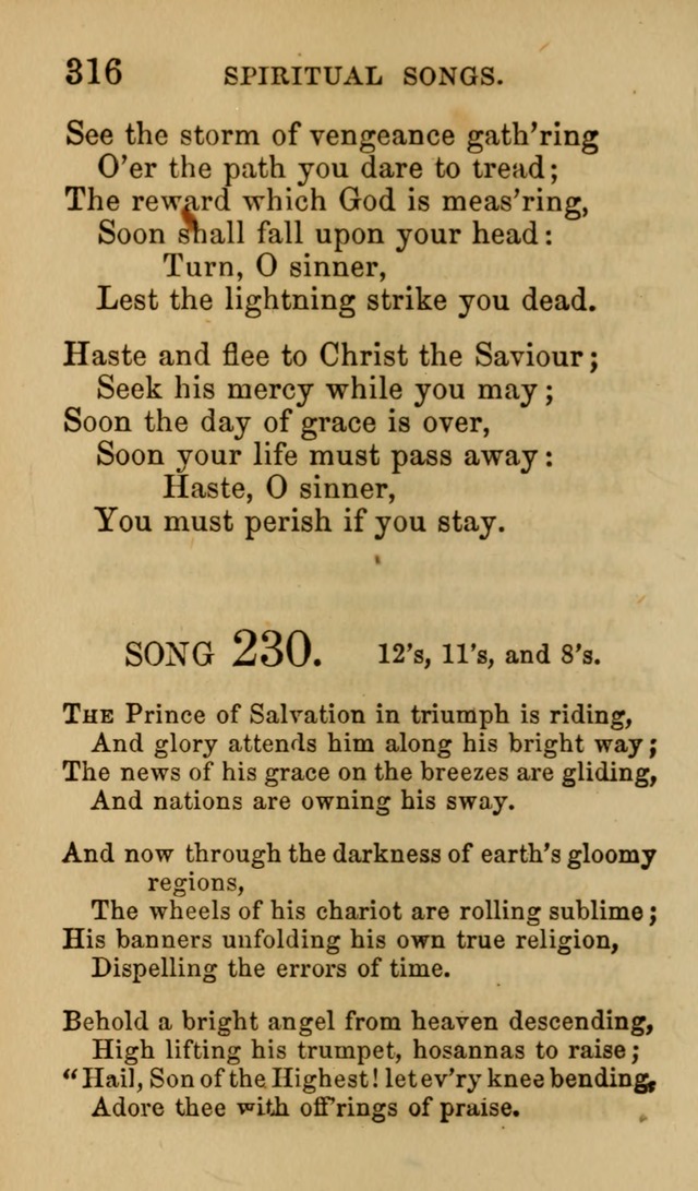 Psalms, Hymns and Spiritual Songs, Original and Selected. (7th ed.) page 316