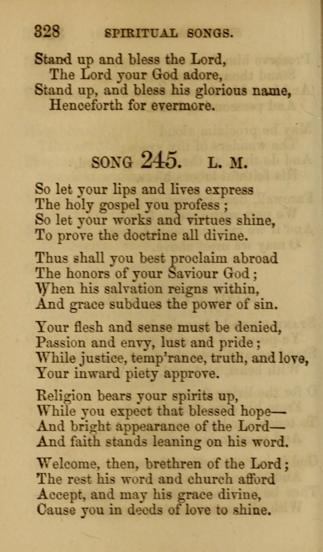 Psalms, Hymns and Spiritual Songs, Original and Selected. (7th ed.) page 328