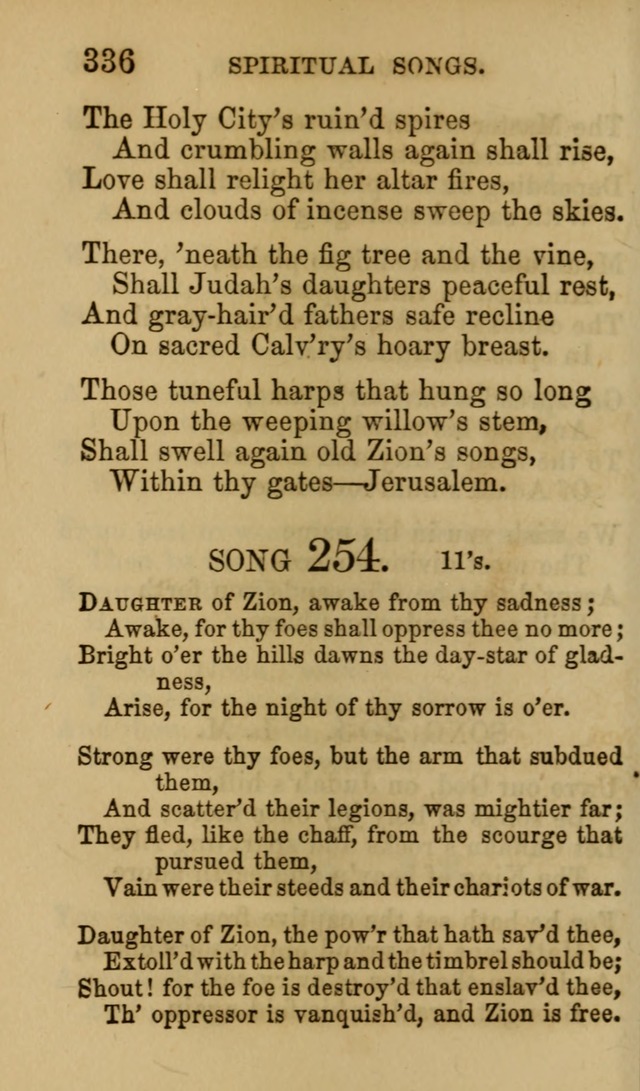 Psalms, Hymns and Spiritual Songs, Original and Selected. (7th ed.) page 336