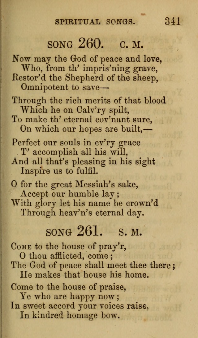 Psalms, Hymns and Spiritual Songs, Original and Selected. (7th ed.) page 341