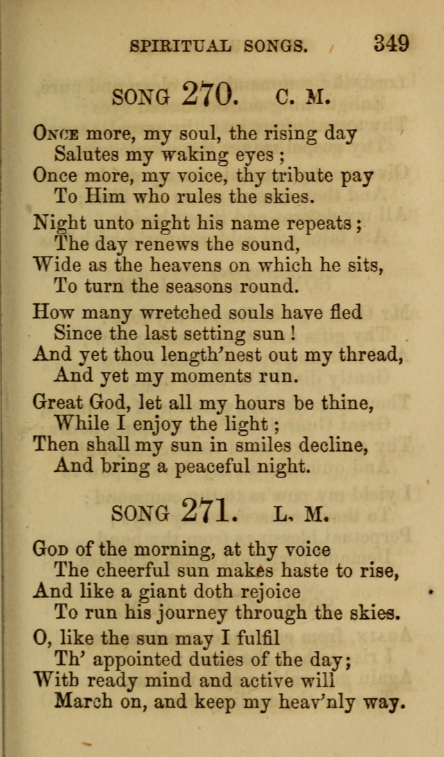 Psalms, Hymns and Spiritual Songs, Original and Selected. (7th ed.) page 349