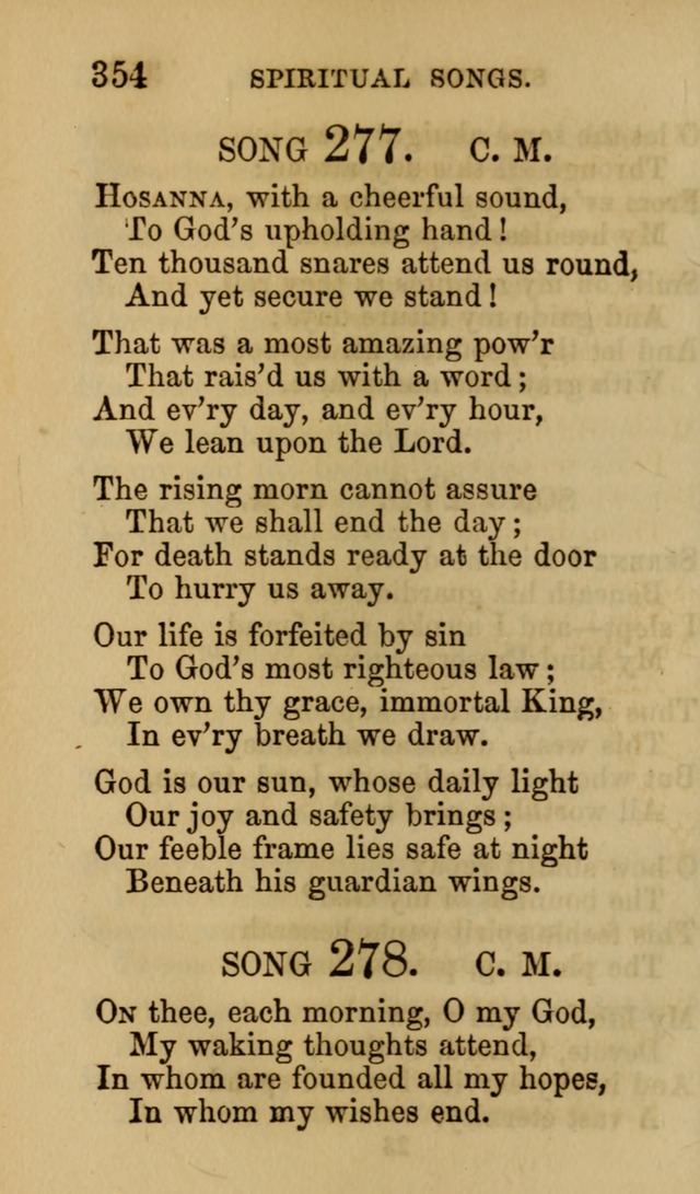 Psalms, Hymns and Spiritual Songs, Original and Selected. (7th ed.) page 354