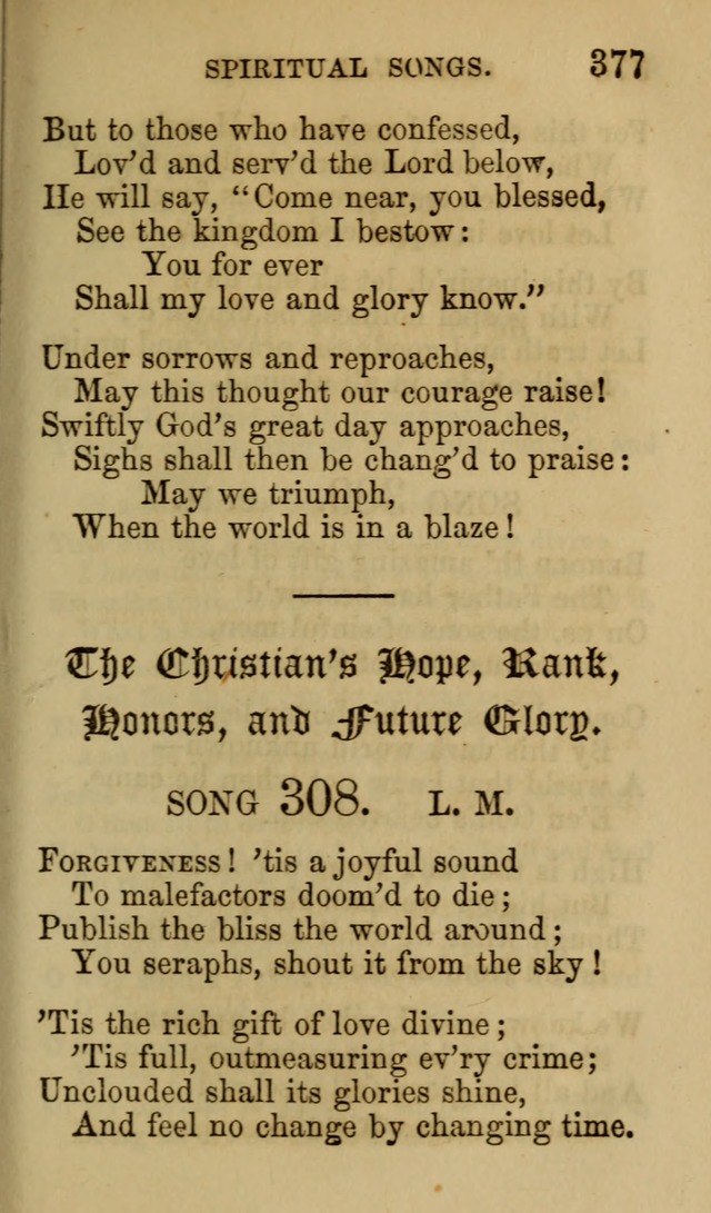 Psalms, Hymns and Spiritual Songs, Original and Selected. (7th ed.) page 377