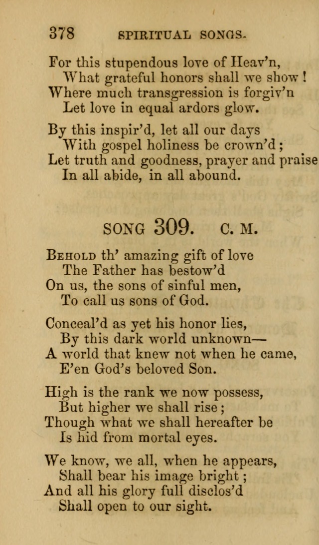 Psalms, Hymns and Spiritual Songs, Original and Selected. (7th ed.) page 378