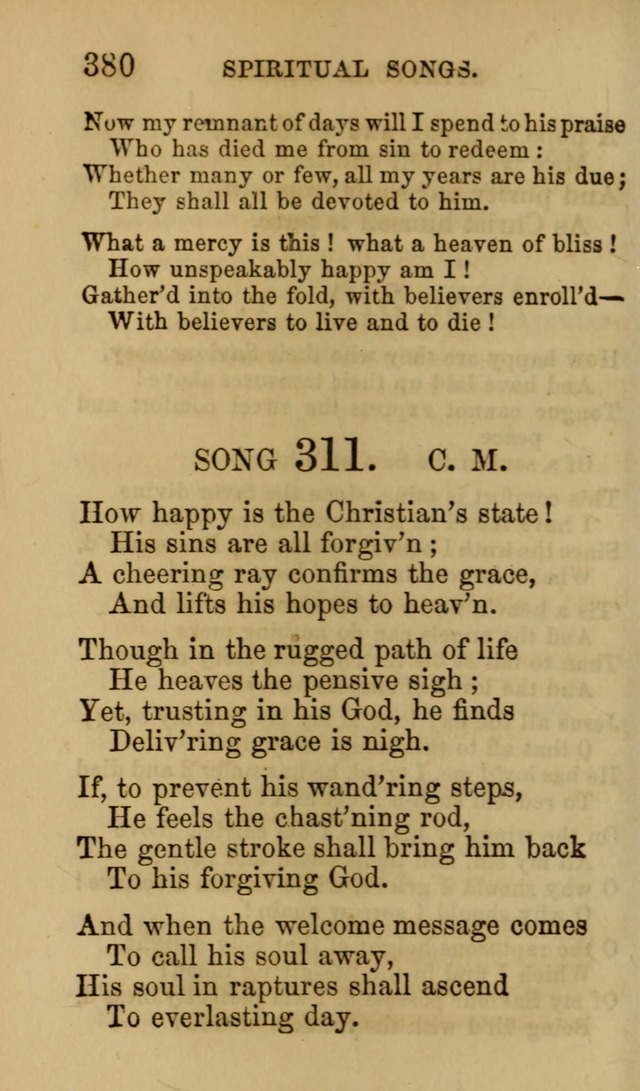 Psalms, Hymns and Spiritual Songs, Original and Selected. (7th ed.) page 380