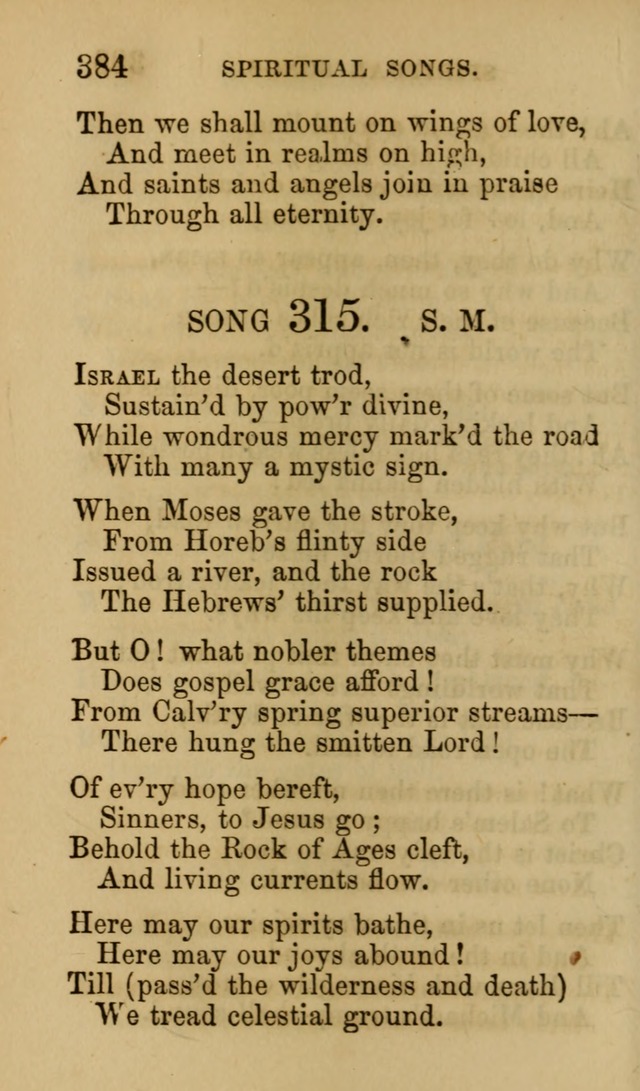 Psalms, Hymns and Spiritual Songs, Original and Selected. (7th ed.) page 384